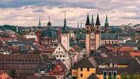 Blick auf den Würzburger Dom.