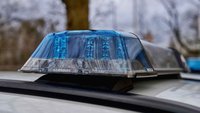 Polizeiauto mit Blaulicht