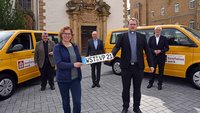 Ein Boni-Bus wird ausgeliefert