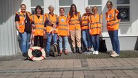 Ibbenbürener Frauen in Rettungswesten.