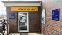 Der Eingangsbereich der Bahnhofsmission.