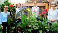 Ina Brunemann-Keuter, Agnes Ossege, Reinhild Schulze Roberg und Gabi Berheide (von links).