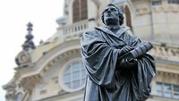 Statue des Reformators Martin Luther