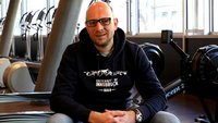 Christian Bauer im Fitnessstudio