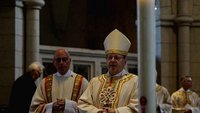 Bischof Georg Bätzing am Ostersonntag im Limburger Dom