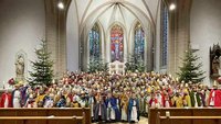 Gruppenbild: Sternsinger in Gescher