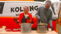 Svenja Schulze und Stefan Nacke beim Kolpingtag in Münster