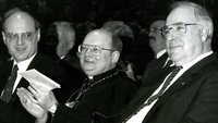 Kohl und Weihbischof Josef Voß