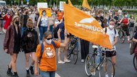 Seebrücke-Demo in Berlin