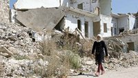 Viele Häuser sind in Syrien zerstört