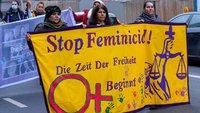 Demo gegen Gewalt gegen Frauen