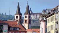 Der Würzburger Dom und die Festung Marienberg