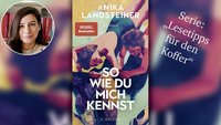 Marissa Vazquez Perez und das Cover des Buches „So wie du mich kennst“.