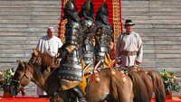 Papst Franziskus in der Mongolei