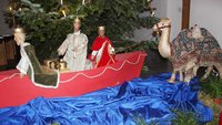 Die Heiligen Drei Könige im Boot