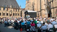 Gottesdienst auf dem Markt in Osnabrück