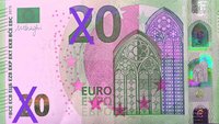 Grafisch veränderter Euro-Schein
