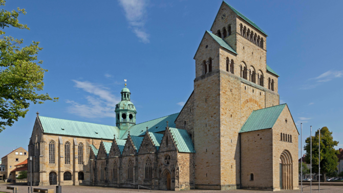 Der Dom in Hildesheim.