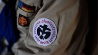 DPSG-Logo auf einem Pfadfinder-Hemd