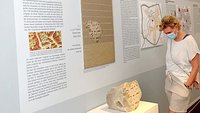 Ältestes jüdisches Grabsteinfragment aus Westfalen im Stadtmuseum Münster