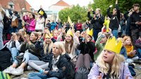 Heute Könige: Messdienerinnen und Messdiener bei der 4. Nordwestdeutschen Ministrantenwallfahrt nach Osnabrück. | Foto: Pressestelle Bistum Osnabrück