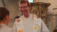 Thomas Laufmöller in einem Gottesdienst