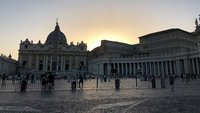 Staatssekretariat, Petersdom und Petersplatz in Rom