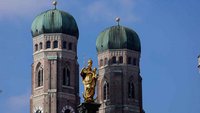 Kirchturmspitzen des Münchner Liebfrauendoms