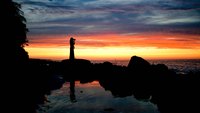 Sonnenuntergang an der Ostsee