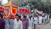Eine Prozession in Kerala: Religiöse Feiern sind dort oft sehr bunt und lebendig.