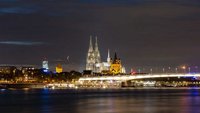 Kölner Dom bei Nacht