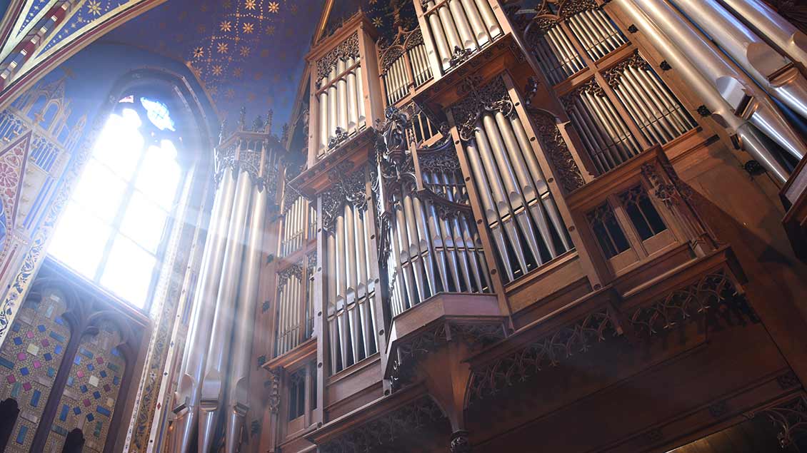Orgel in der Marienbasilika in Kevelaer.