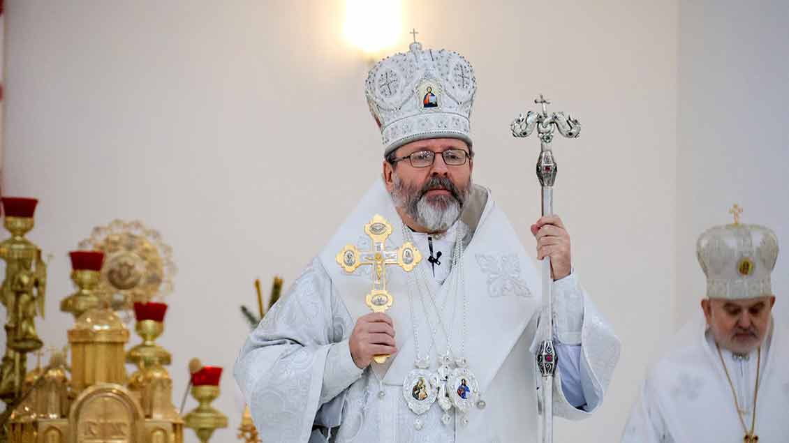 Kiews Großerzbischof Swjatoslaw Schewtschuk,