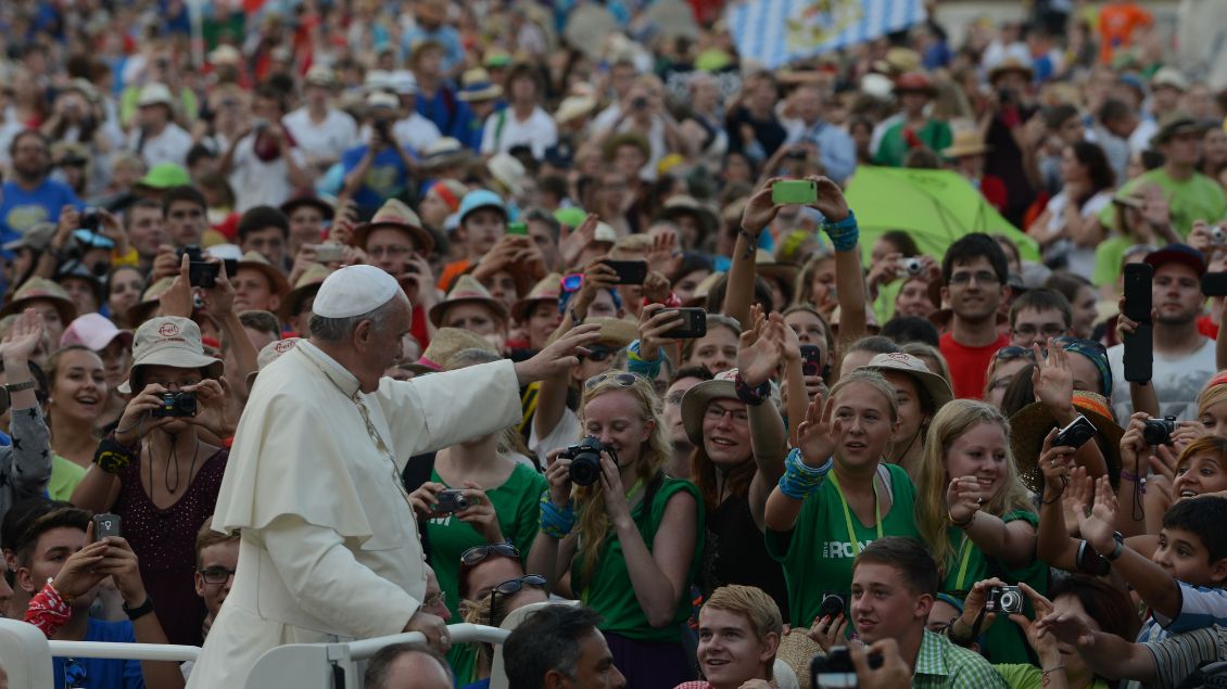 Dem Papst ganz nah: Auch bei dieser Ministrantenwallfahrt wird es eine Audienz bei Franziskus geben. | Foto: Michael Bönte