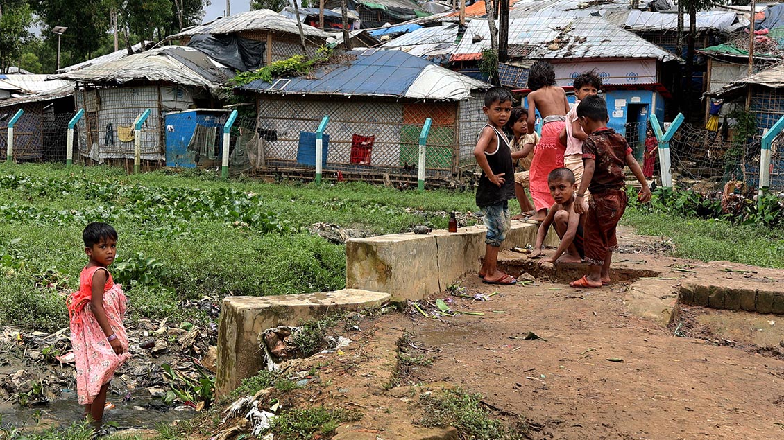 Geflüchtete Rohingya in Bangladesch