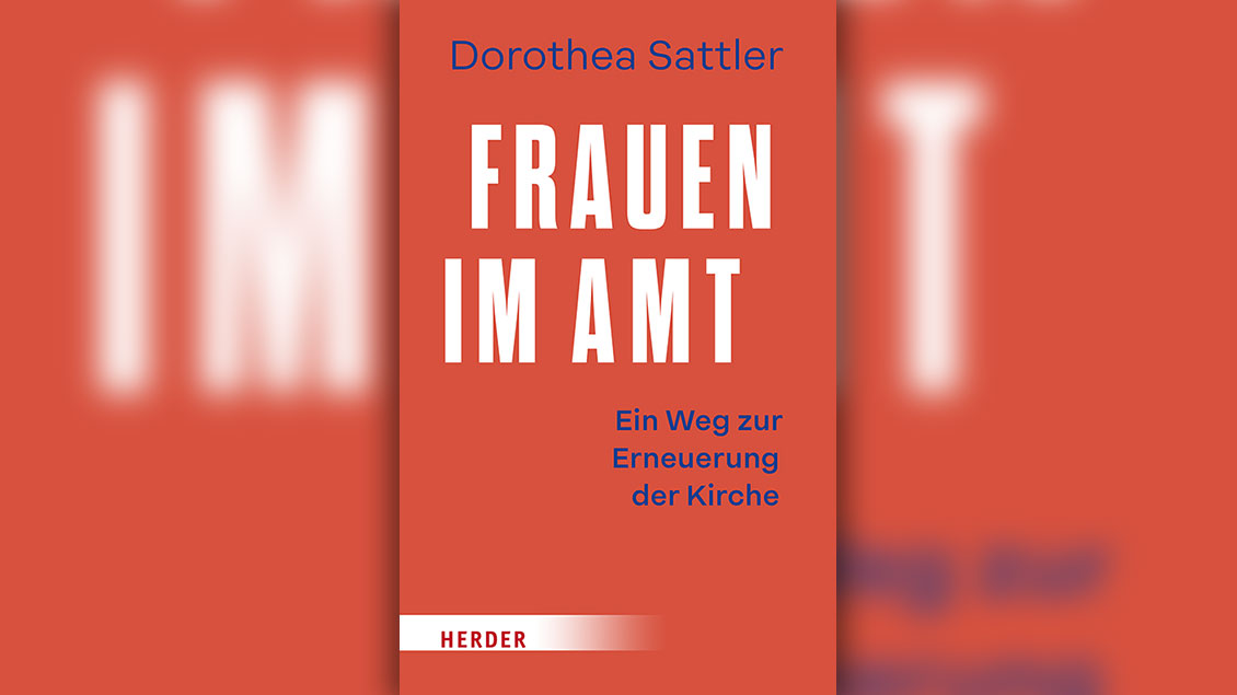 In diesen Tagen erscheint das Buch „Frauen im Amt“ von Dorothea Sattler, gebunden, 176 Seiten, 18 Euro, ISBN: 978-3-451-39752-3. Dieses Buch können Sie unkompliziert bestellen bei unserem Partner www.dialogversand.de